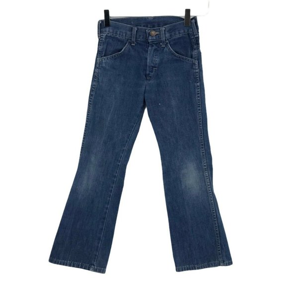 Vintage Mr Leggs Flared Slim Denim Jeans Size 10 - Picture 3 of 6